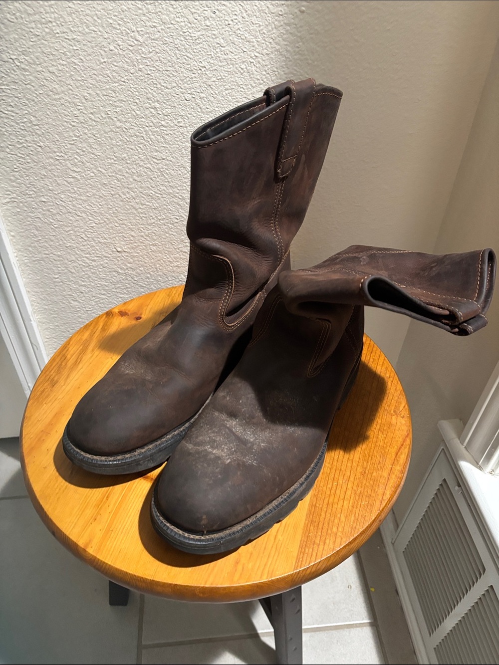 Wolverine Men's Brown Work Boots 14